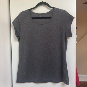 Women's Gray Athletic Top